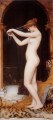 Venus Bindung Her Hair Dame Nacktheit John William Godward